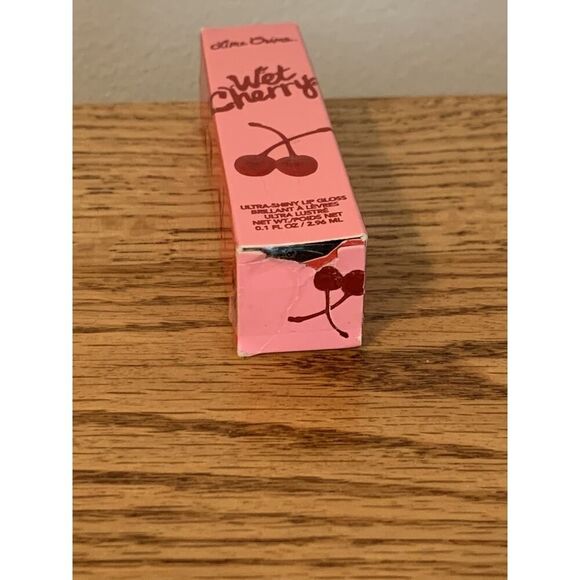 Lime Crime Wet Cherry color FROZEN CHERRY full size NIN Blue Shimmer Glitter Ra - Picture 6 of 6